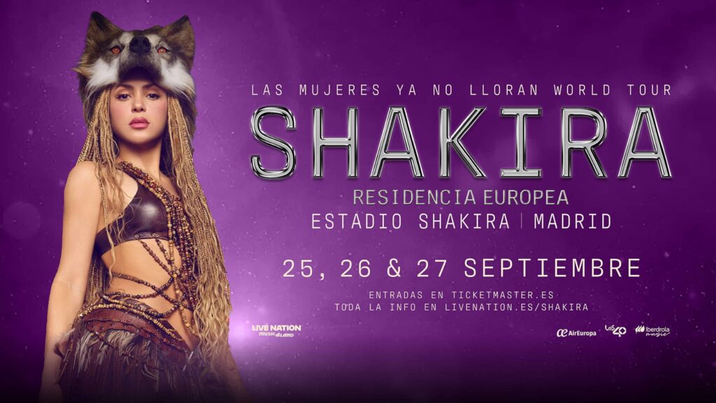Shakira en Madrid - Conciertos