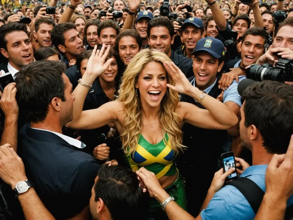 Shakira en Brasil - concierto en Copacabana