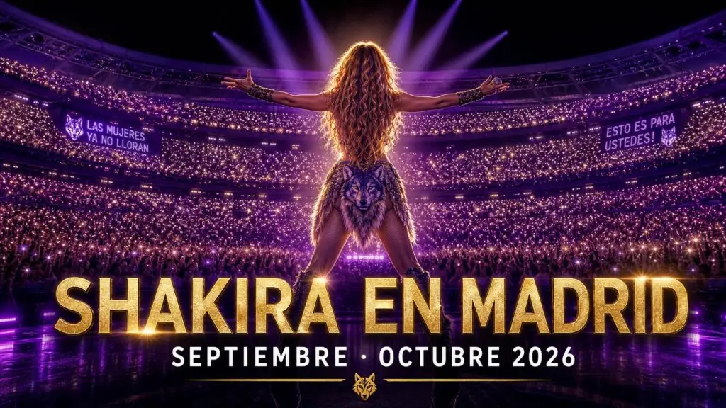 Concierto de Shakira en Madrid