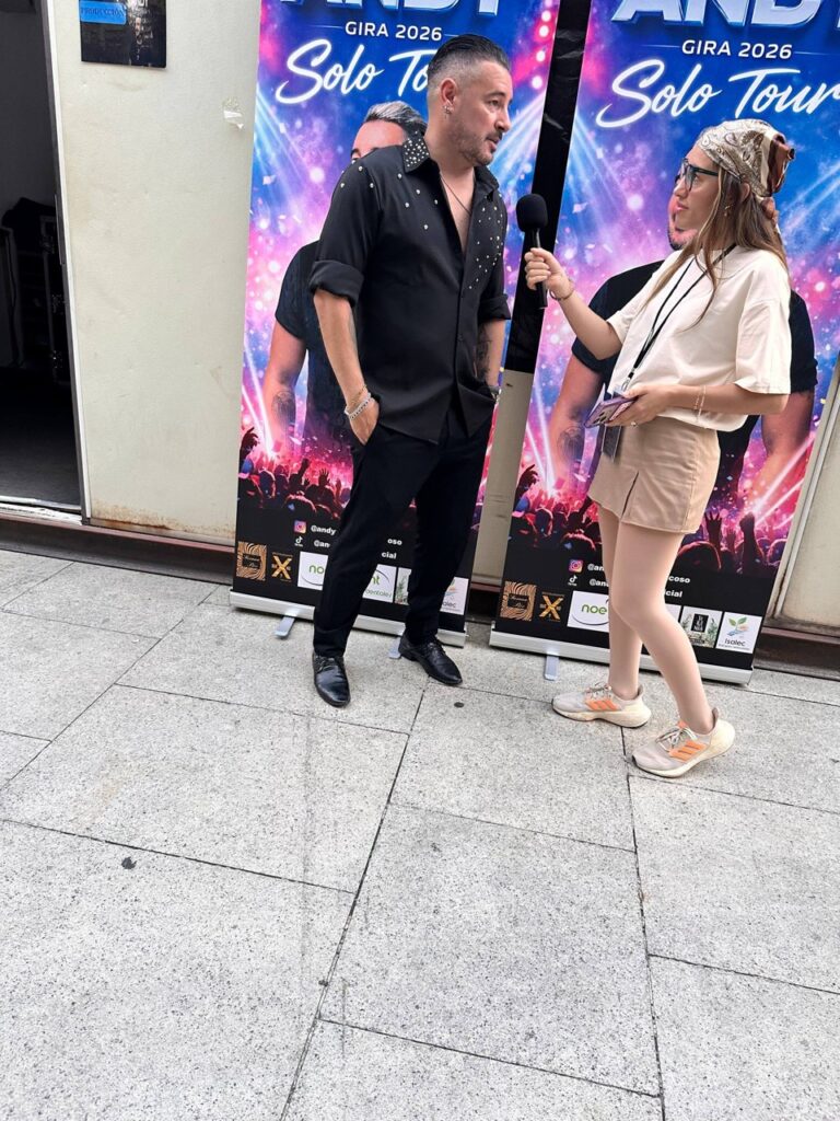 Andy entrevista exclusiva El Paparazzi Oficial Torrejon de Ardoz 2026