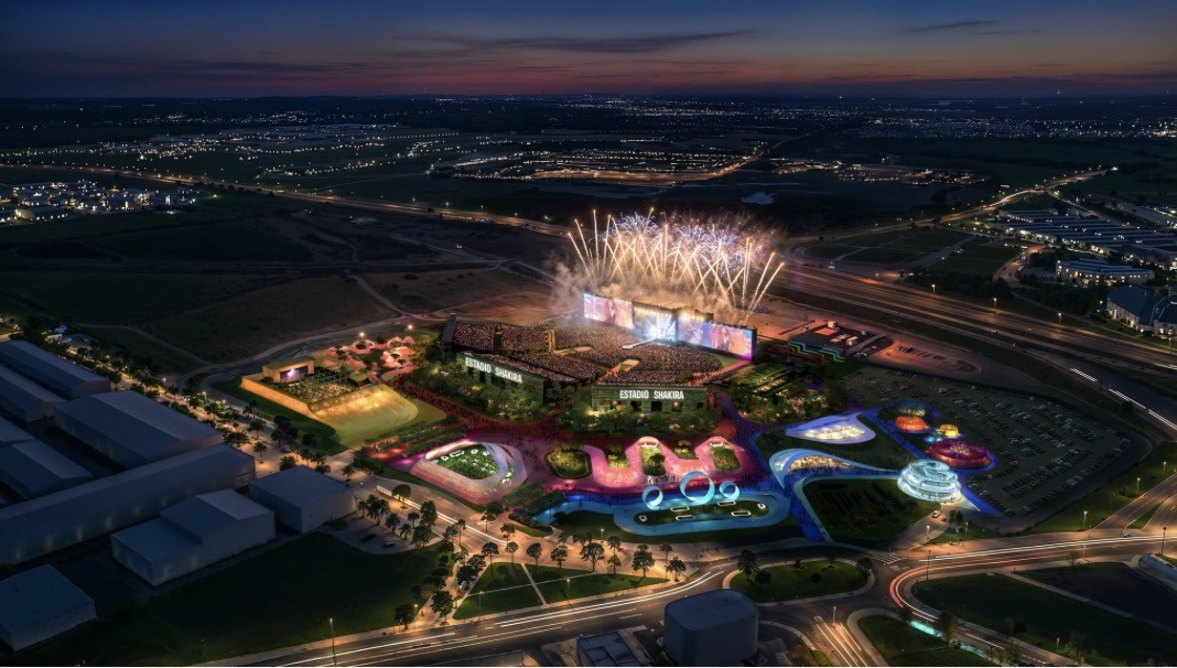 Estadio Shakira y Macondo Park: así es la ciudad y el cartel completo de su residencia en Madrid